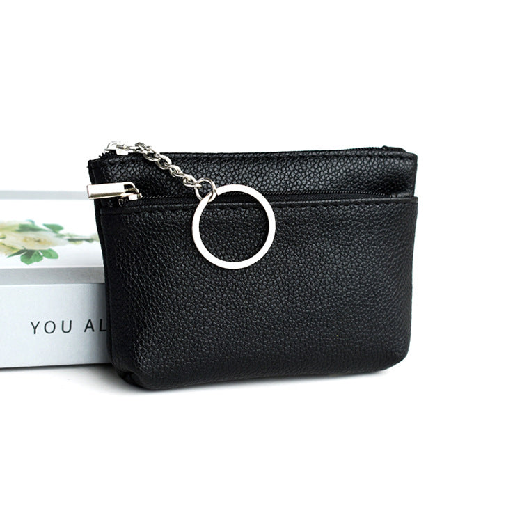 Women's Korean-style Soft Leather Fashionable Key Wallet