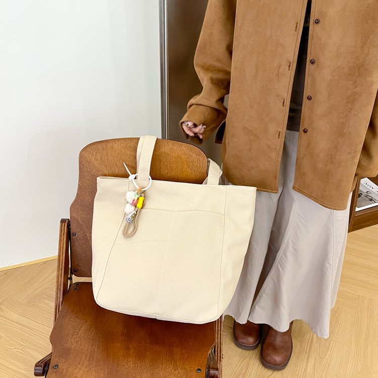 Canvas Casual Large Capacity Shoulder Bag For Women