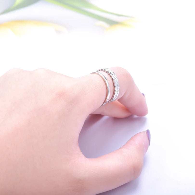 6pcs Stylish High Quality Stainless Steel Rings Love Hollow Geometric Stars Shaped Knuckle Rings Women Jewelry Accessory Gifts| Lurea accessories ✨️ 😍