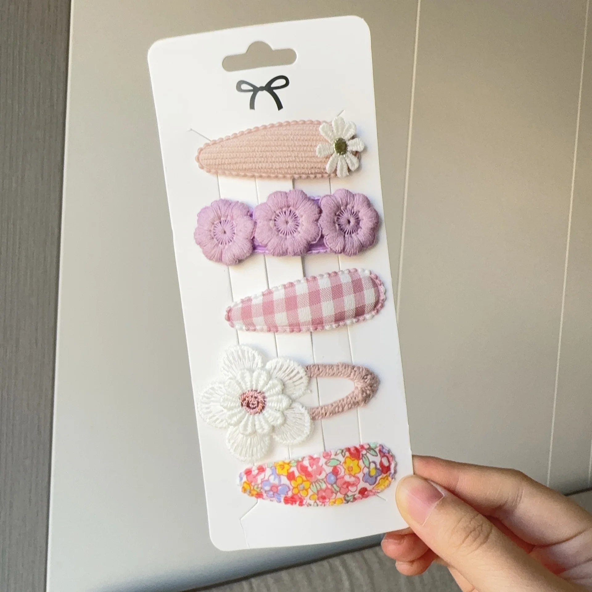 2025 Cute Flower Hairpins Set Children Baby Girls Kids Hair Clips Pin Barrettes Accessories Hairclip Headwear Headdress Ornament💘