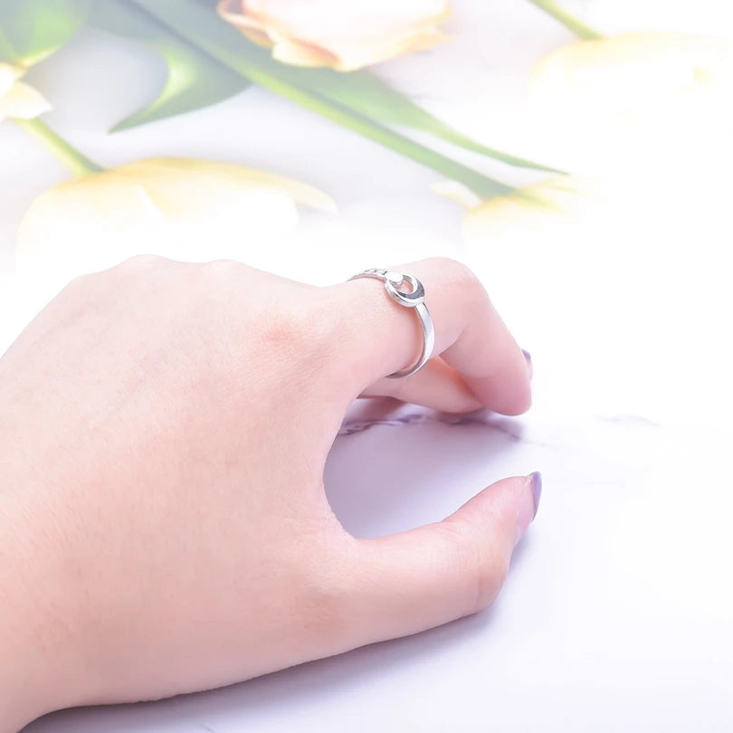 6pcs Stylish High Quality Stainless Steel Rings Love Hollow Geometric Stars Shaped Knuckle Rings Women Jewelry Accessory Gifts| Lurea accessories ✨️ 😍