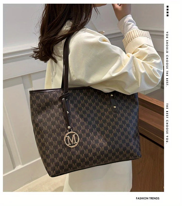 2025 New! Luxury Commuter Tote for Women | Trendy Multi-Functional Shoulder/Handbag🔥