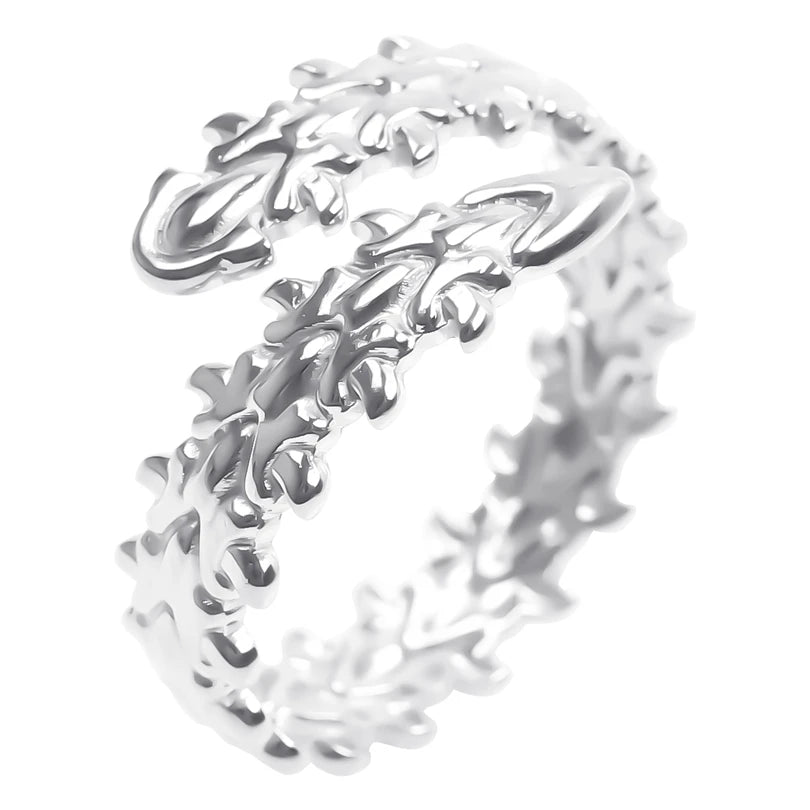 6pcs Stylish High Quality Stainless Steel Rings Love Hollow Geometric Stars Shaped Knuckle Rings Women Jewelry Accessory Gifts| Lurea accessories ✨️ 😍