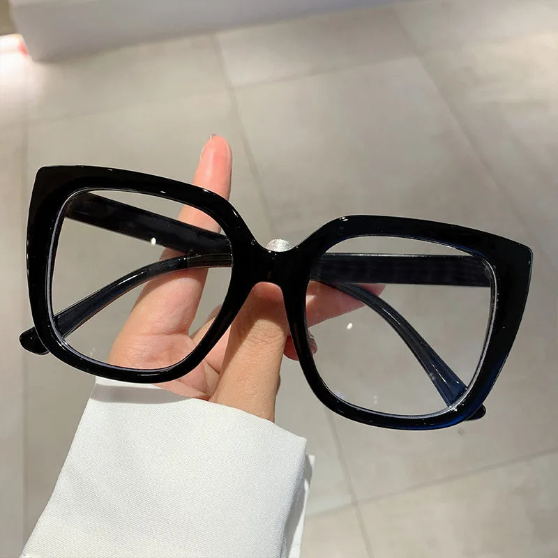 Vintage Anti Blue Light Optical Cat Eye Sexy Ladies Glasses Women Luxury Brand Designer Trend Myopia Prescription Eyewear Frame♥️