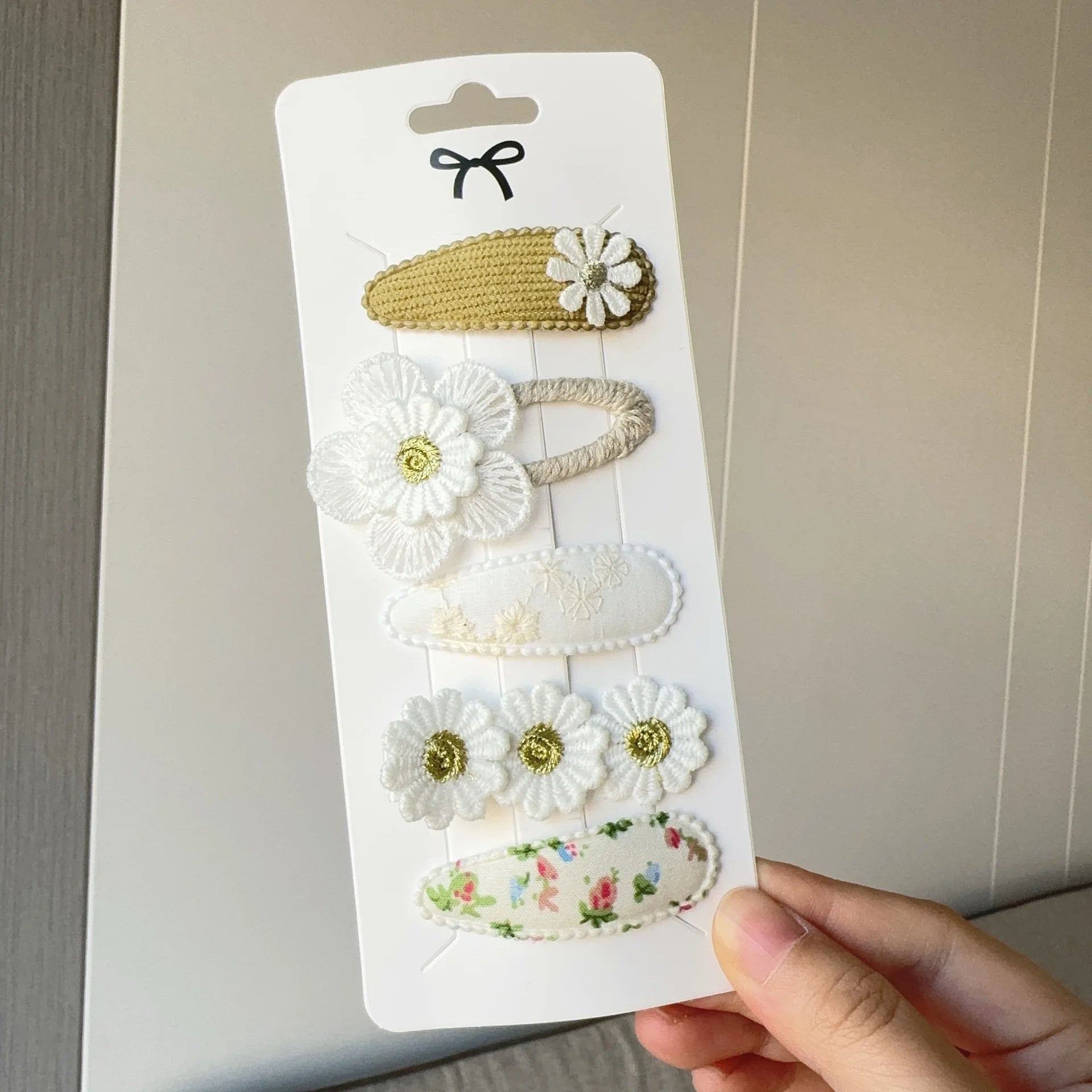 2025 Cute Flower Hairpins Set Children Baby Girls Kids Hair Clips Pin Barrettes Accessories Hairclip Headwear Headdress Ornament💘