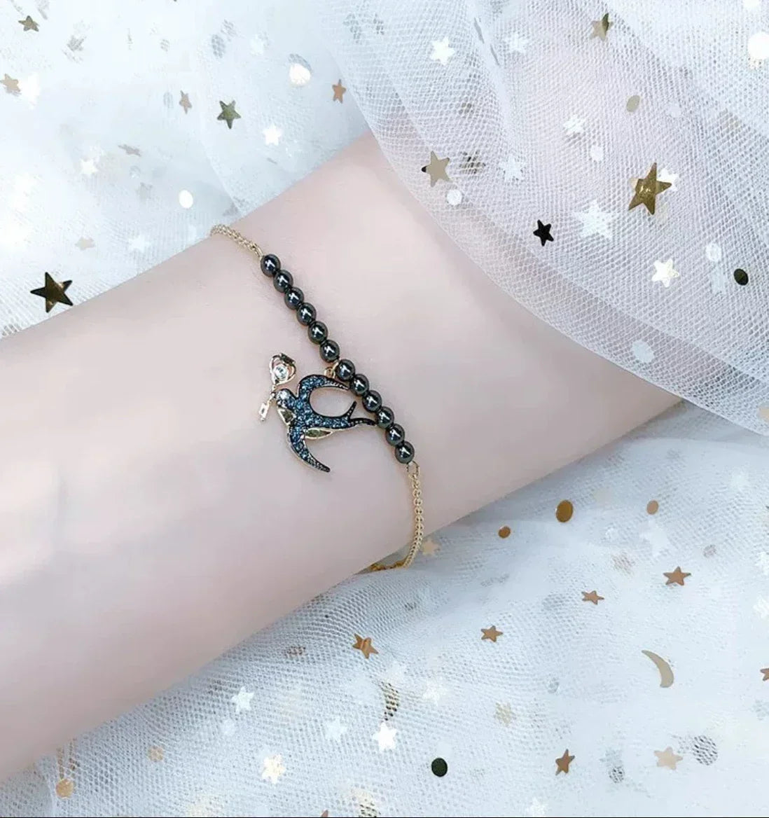 RP Sunflower Ladies' Austrian Crystal Jewelry Sets Exquisite TAROT MAGIC Necklace Earrings Bracelet Ring Party for Women💖