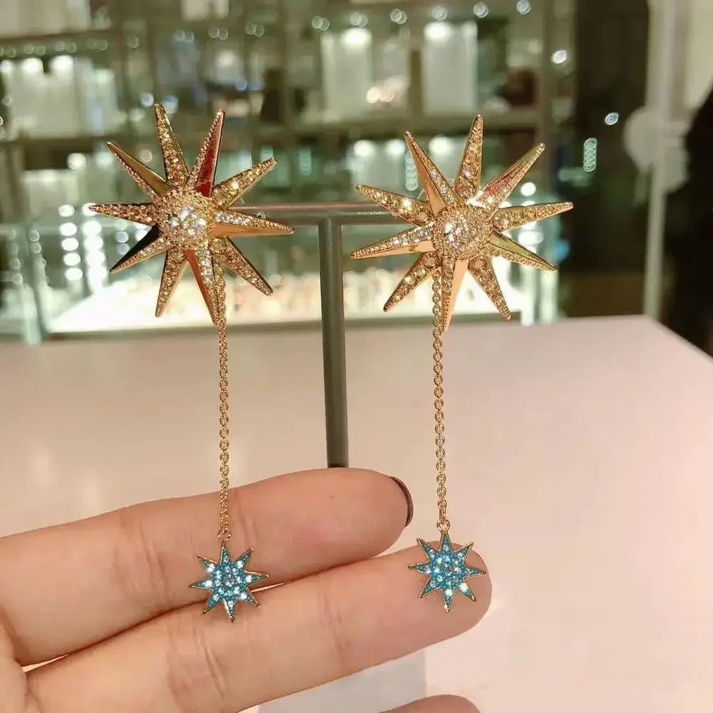 RP Sunflower Ladies' Austrian Crystal Jewelry Sets Exquisite TAROT MAGIC Necklace Earrings Bracelet Ring Party for Women💖