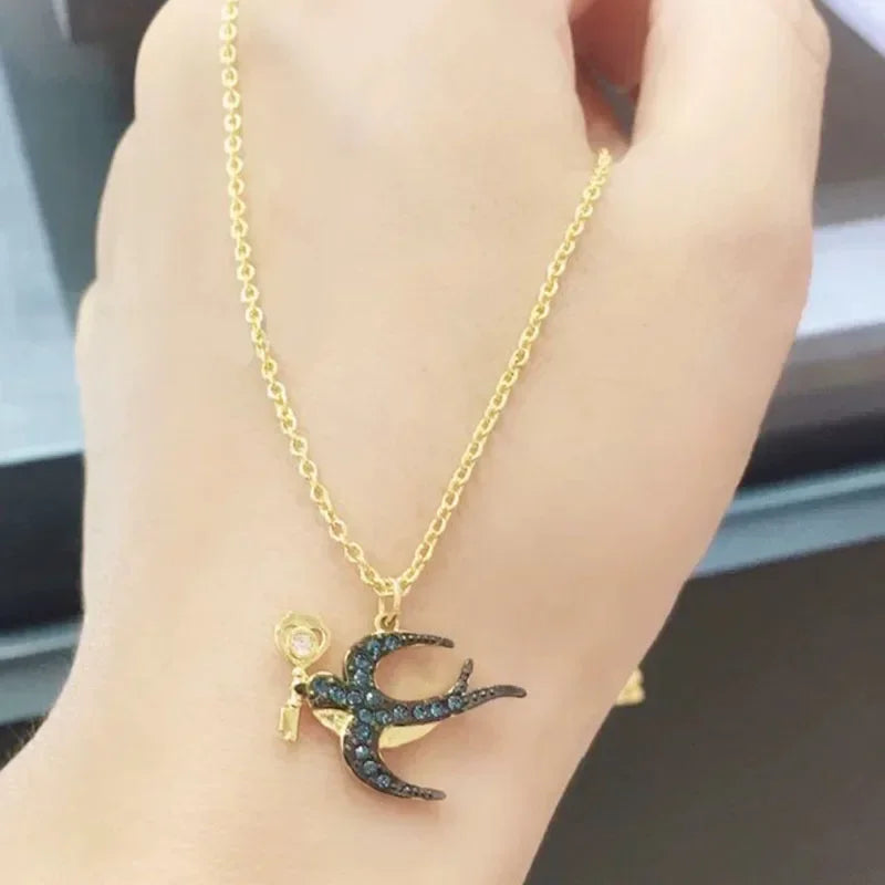 RP Sunflower Ladies' Austrian Crystal Jewelry Sets Exquisite TAROT MAGIC Necklace Earrings Bracelet Ring Party for Women💖