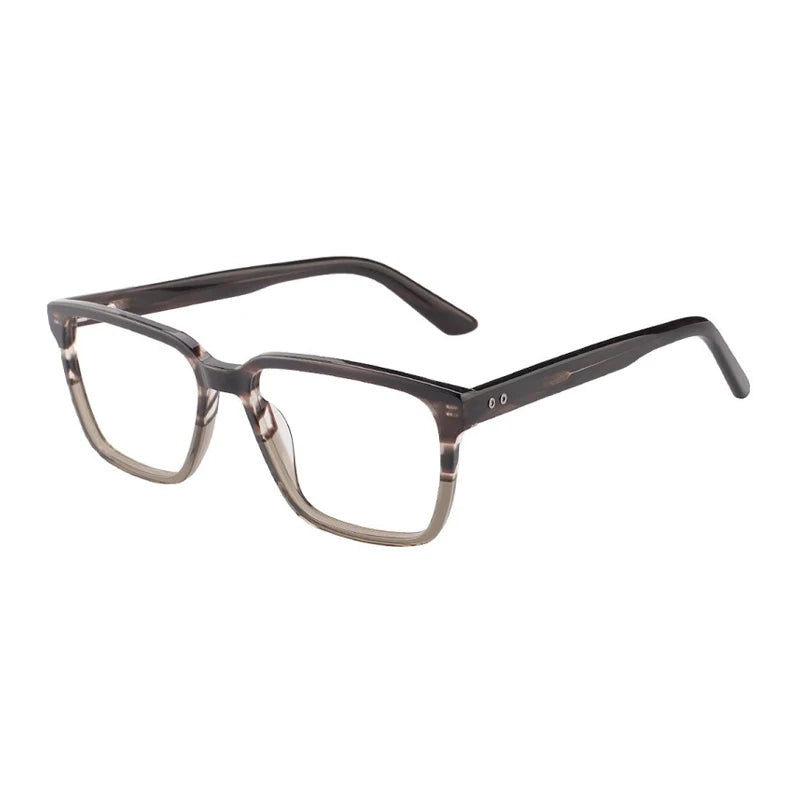 BLUEMOKY Fashion Acetate Square Prescription Glasses Anti Blue Ray Photochromic Eyewear Progressive Eyeglasses for Unisex♥️