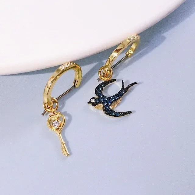 RP Sunflower Ladies' Austrian Crystal Jewelry Sets Exquisite TAROT MAGIC Necklace Earrings Bracelet Ring Party for Women💖