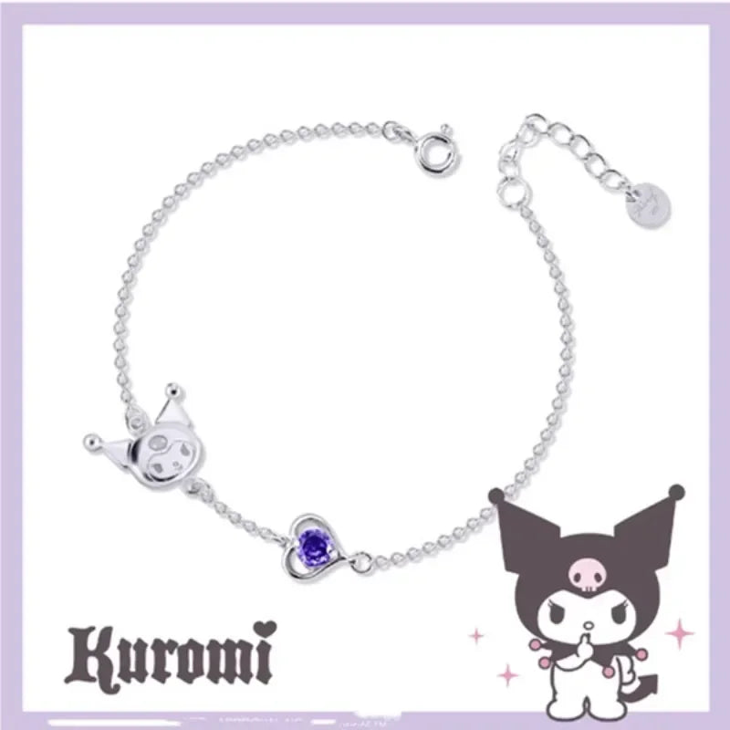 Cartoon Anime Necklace Set Cute Animal Clavicle Chain Pendant Earrings Jewelry Set Jewelry Accessories Girl Gift💋
