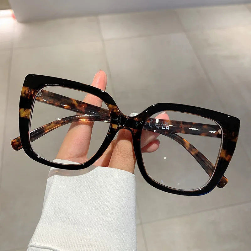 Vintage Anti Blue Light Optical Cat Eye Sexy Ladies Glasses Women Luxury Brand Designer Trend Myopia Prescription Eyewear Frame♥️