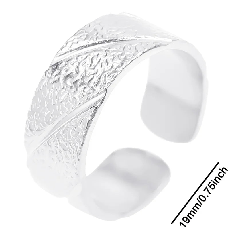 6pcs Stylish High Quality Stainless Steel Rings Love Hollow Geometric Stars Shaped Knuckle Rings Women Jewelry Accessory Gifts| Lurea accessories ✨️ 😍