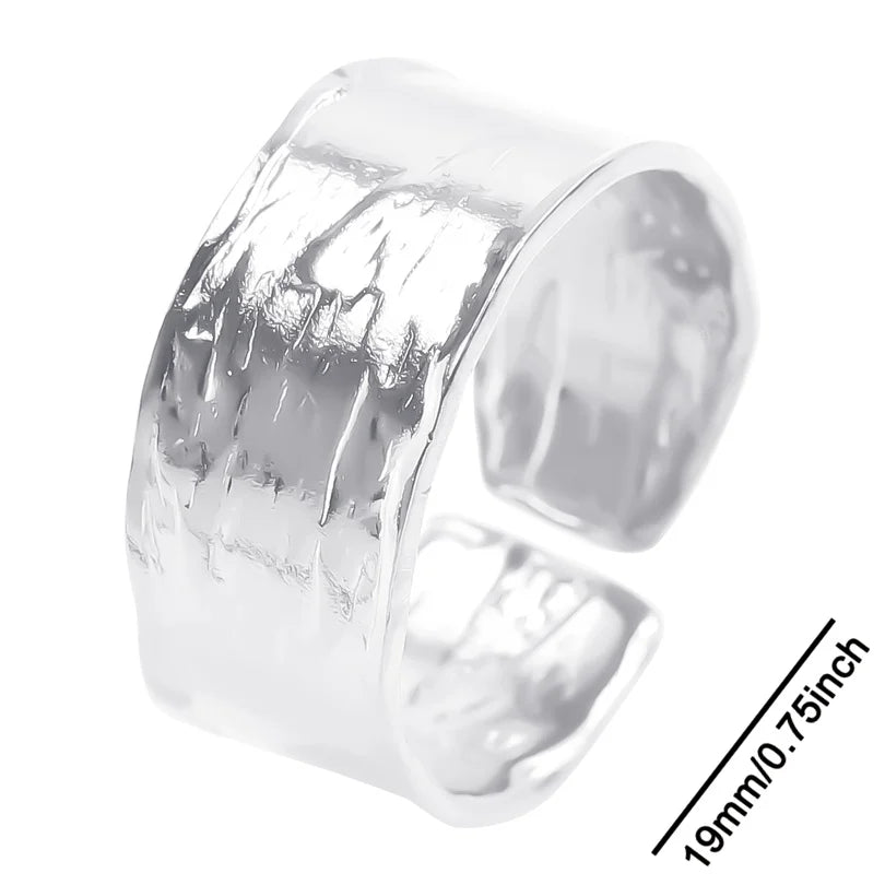 6pcs Stylish High Quality Stainless Steel Rings Love Hollow Geometric Stars Shaped Knuckle Rings Women Jewelry Accessory Gifts| Lurea accessories ✨️ 😍