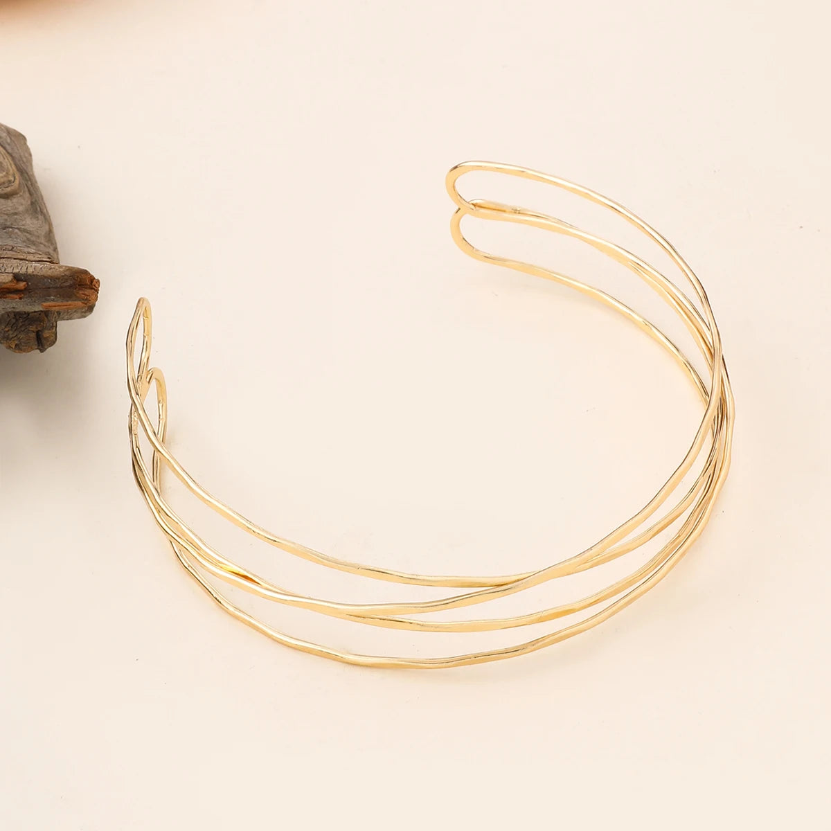 FTCY Gold Color Arm Cuff Bracelet for Women Vintage Greek Women's Upper Arm Bracelet Adjustable Open Bangles Jewelry Gifts♥️