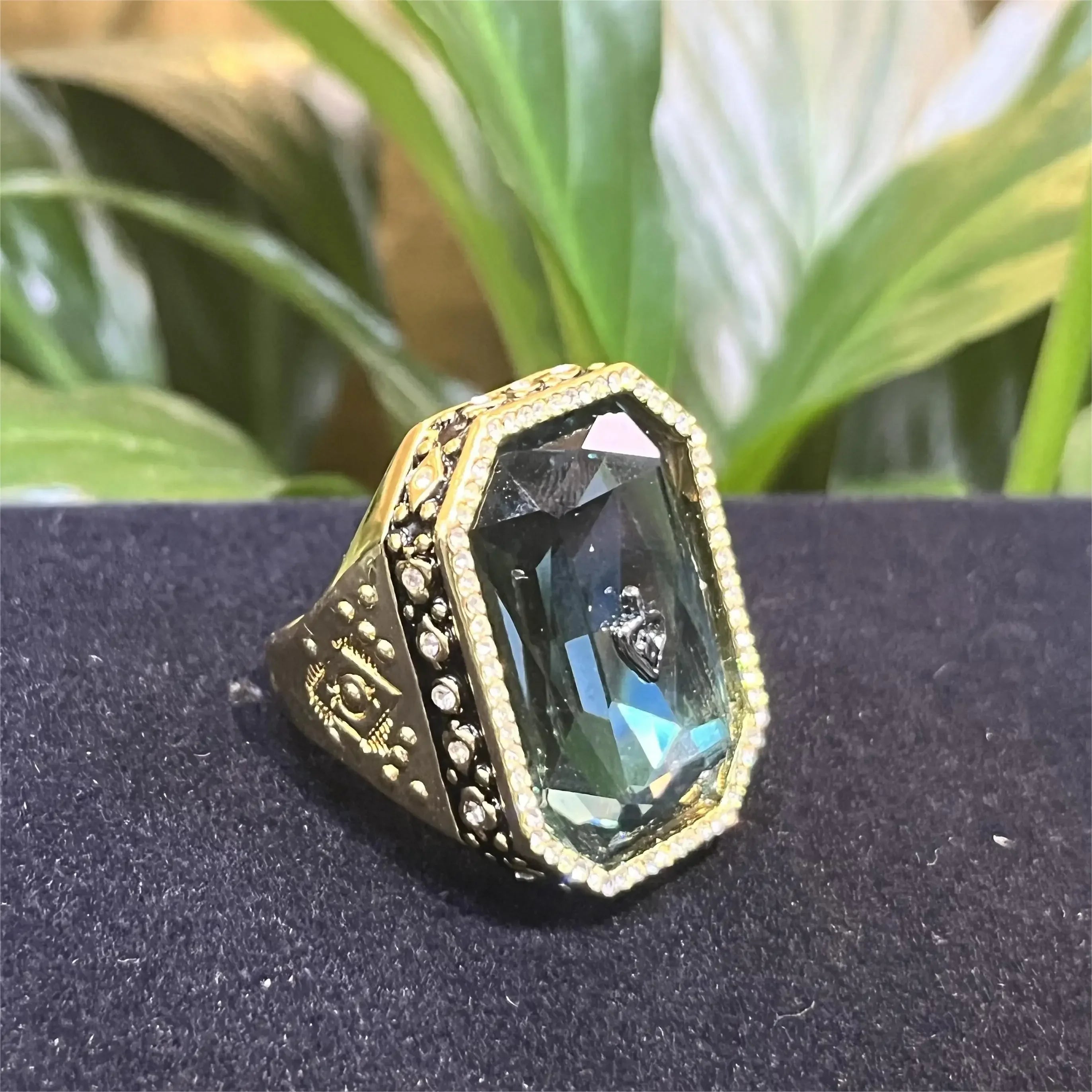 RP Sunflower Ladies' Austrian Crystal Jewelry Sets Exquisite TAROT MAGIC Necklace Earrings Bracelet Ring Party for Women💖