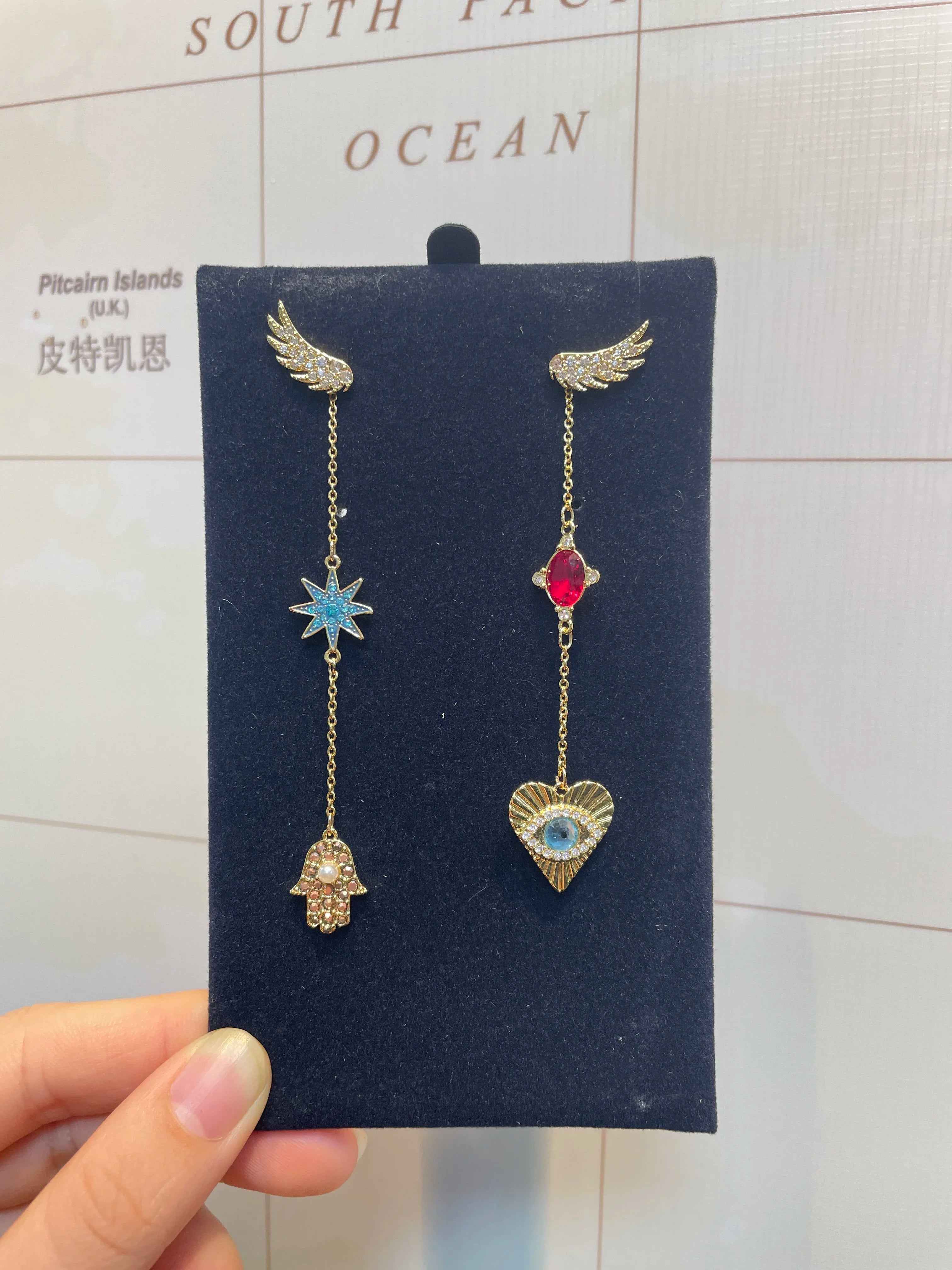 RP Sunflower Ladies' Austrian Crystal Jewelry Sets Exquisite TAROT MAGIC Necklace Earrings Bracelet Ring Party for Women💖