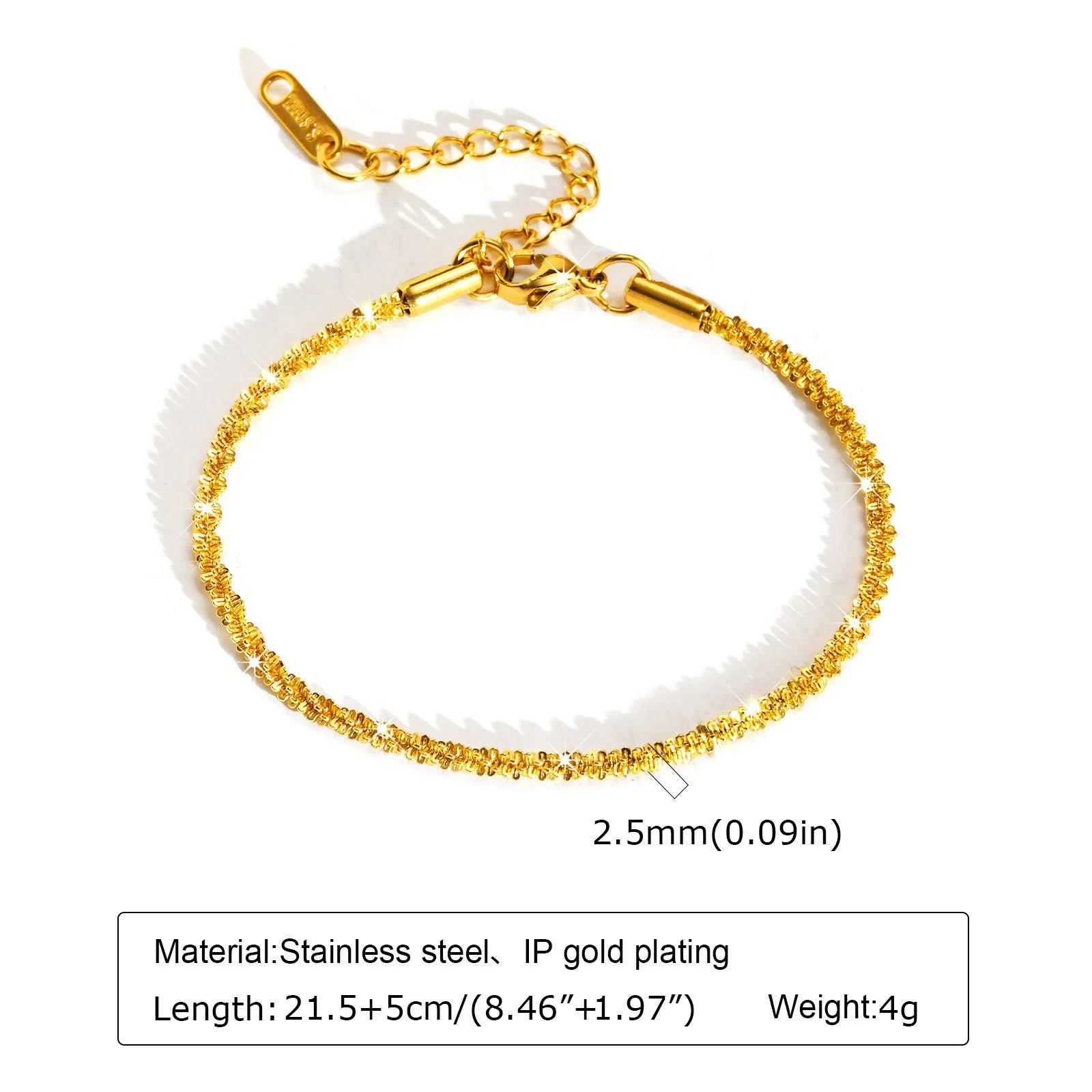 Stainless Steel Anklets Bracelet for Women, Flower Heart Seashell Charms Layered Anklets, Waterproof Gold Plated Anklet❤️